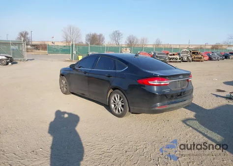 2017 Ford Fusion Se из США, поврежденный, VIN 3FA6P0H79HR150374